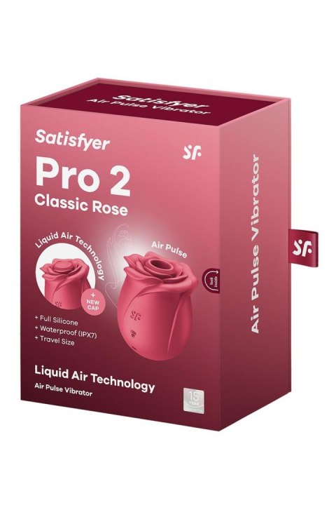 Stymulator łechtaczki Pro 2 Classic Rose Satisfyer