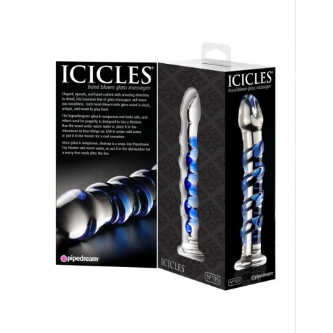 Luksusowy szklany masażer No.5 Massager Icicles