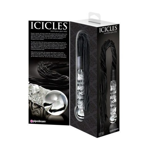 Luksusowy szklany pejcz No.38 Glass Whip Icicles