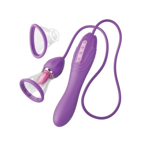 Multifunkcyjny wibrator Her Ultimate Pleasure Max - Purple Fantasy For Her