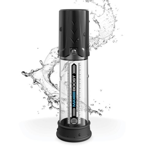 Pompka do penisa Max Boost - Black/Clear Pump Worx