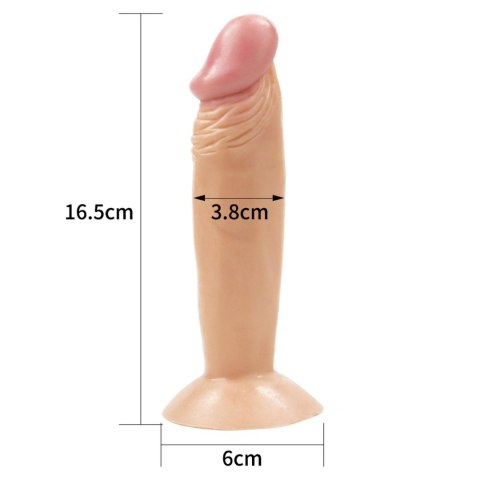 6"" Enduro Blaster Realistic Dong Flesh