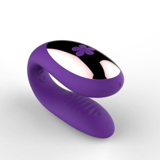 Wibrator wielofunkcyjny + pilot purple MSX