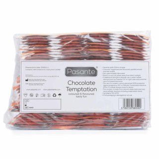 Pasante Chocolate Condoms Bulk Packs 144 pcs