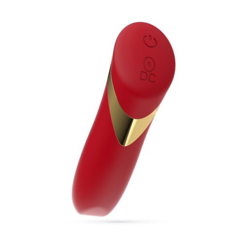 Mini wibrator Blinders + 10 funkcji red Crushious