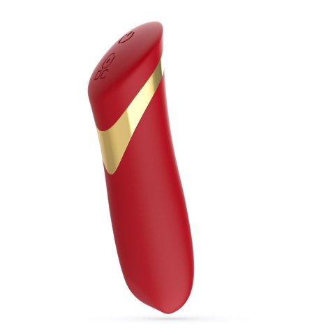 Mini wibrator Blinders + 10 funkcji red Crushious