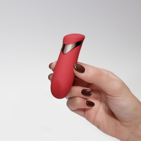 Mini wibrator Blinders + 10 funkcji red Crushious