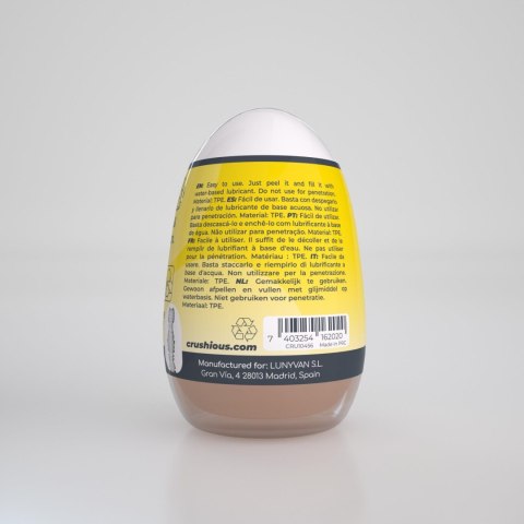 CRUSHIOUS EZY EGG ANAL MASTURBATOR EGG