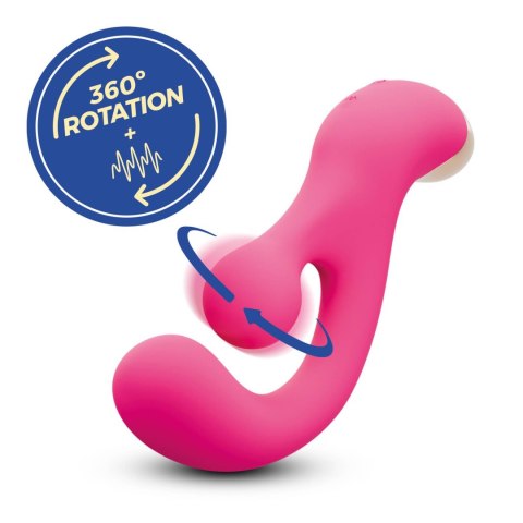 Wibrator G-Spot Pleaser z funkcją rotacji Crushious