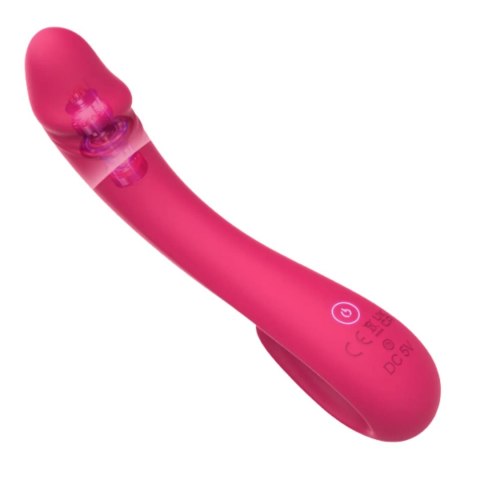 Wibrator G-Spot Vibey z pętlą różowy Power Escorts