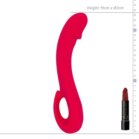 Wibrator G-Spot Vibey z pętlą różowy Power Escorts