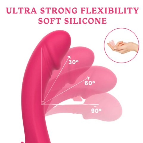 Wibrator G-Spot Vibey z pętlą różowy Power Escorts