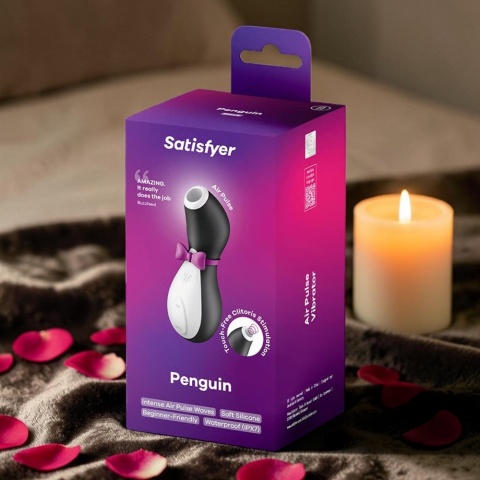 Masażer Pingwinek Pro Penguin Satisfyer + woreczek gratis