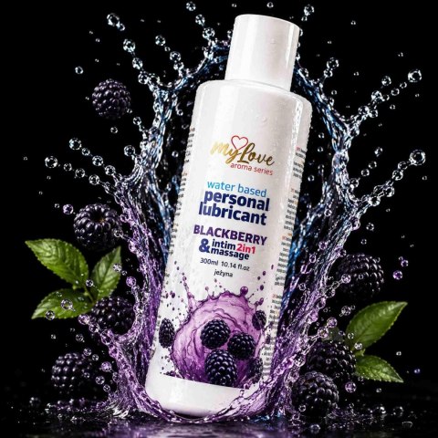 MyLove Aroma Series Intim&Massage 2in1 Blackberry 300ml