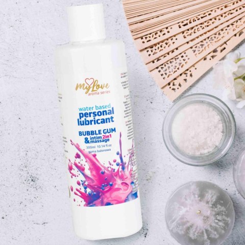 MyLove Aroma Series Intim&Massage 2in1 Bubble Gum 300ml