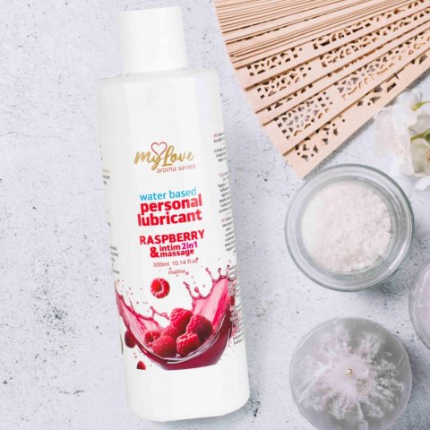 MyLove Aroma Series Intim&Massage 2in1 Raspberry 300ml