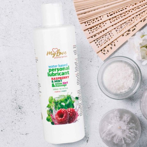 MyLove Aroma Series Intim&Massage 2in1 Raspberry & Mint 300ml