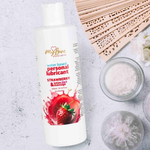 MyLove Aroma Series Intim&Massage 2in1 Strawberry 300ml