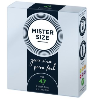 Mister.Size - 47 mm Condoms 3 Pieces