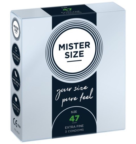 Mister.Size - 47 mm Condoms 3 Pieces