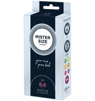 Mister.Size 64 mm Condoms 10 Pieces