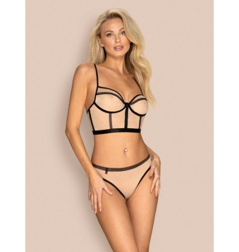 Nudelia nude top i figi