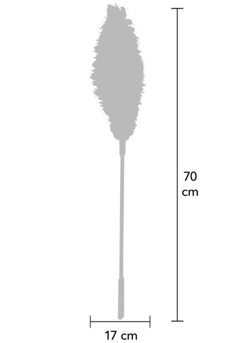 Double Feather Tickler Red