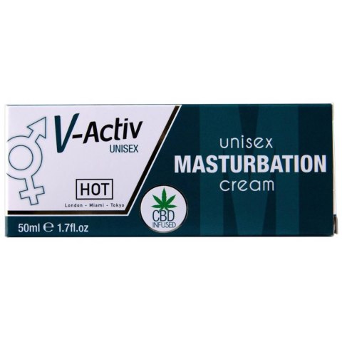 HOT V-Activ Masturbation Cream - CBD unisex 50ml