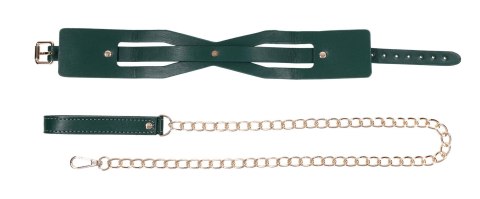 Cutout Collar And Leash