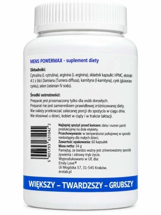Supl.diety-Men""""""""s Powermax- 60tab