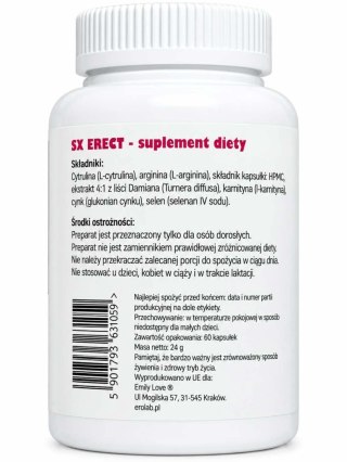 Supl.diety-SX Erect- 60tab