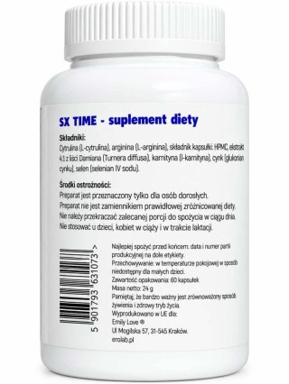 Supl.diety-SX Time- 60tab
