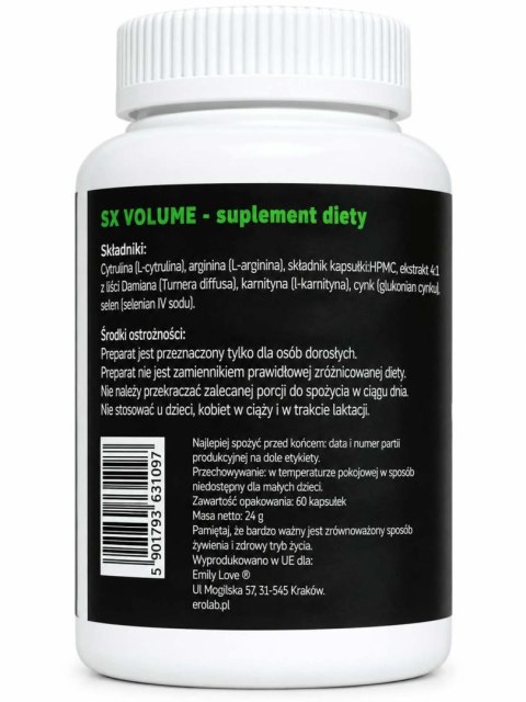 Supl.diety-SX Volume- 60tab.
