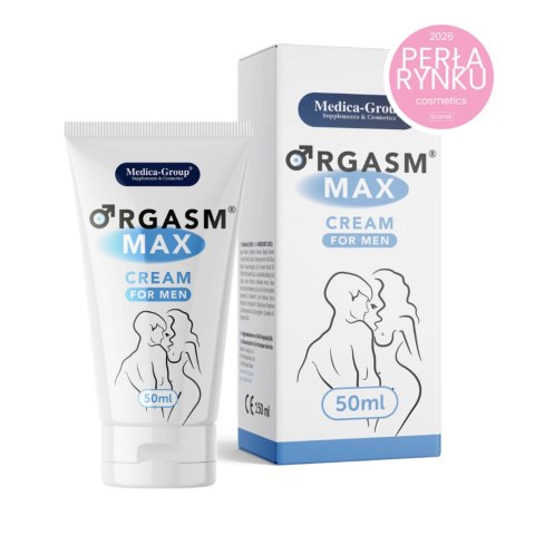Żel/sprej - Orgasm Max cream for men 50 ml