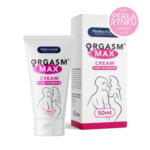 Żel/sprej - Orgasm Max cream for women 50 ml