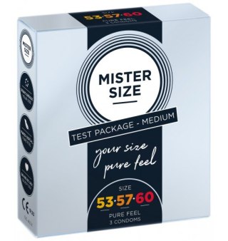 Mister.Size Testbox 53-57-60 3 Condoms