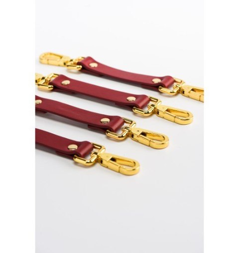 Upko Leather Kinky Tools Set Red