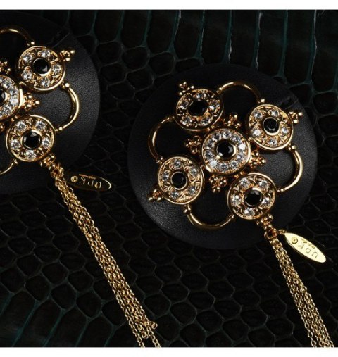 Upko Luxury Baroque Leather Pasties